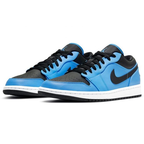 Air Jordan 1 Low University Blue Black 553558-403