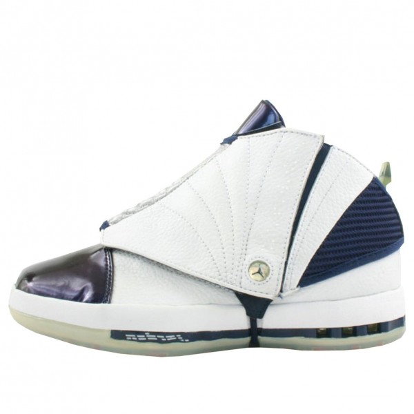 Air Jordan 16 OG GS 'Midnight Navy' White/Midnight Navy 834011-141