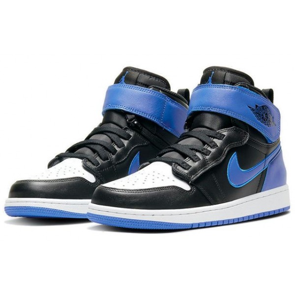 Air Jordan 1 High FlyEase 'Hyper Royal' Black/Hyper Royal/White CQ3835-041