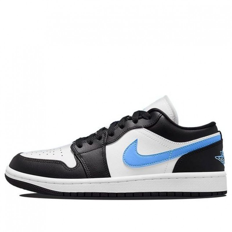 Nike Womens Air Jordan 1 Low Black University Blue DC0774-041