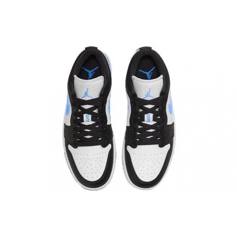 Nike Womens Air Jordan 1 Low Black University Blue DC0774-041