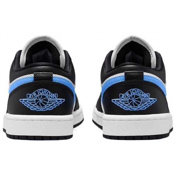 Nike Womens Air Jordan 1 Low Black University Blue DC0774-041