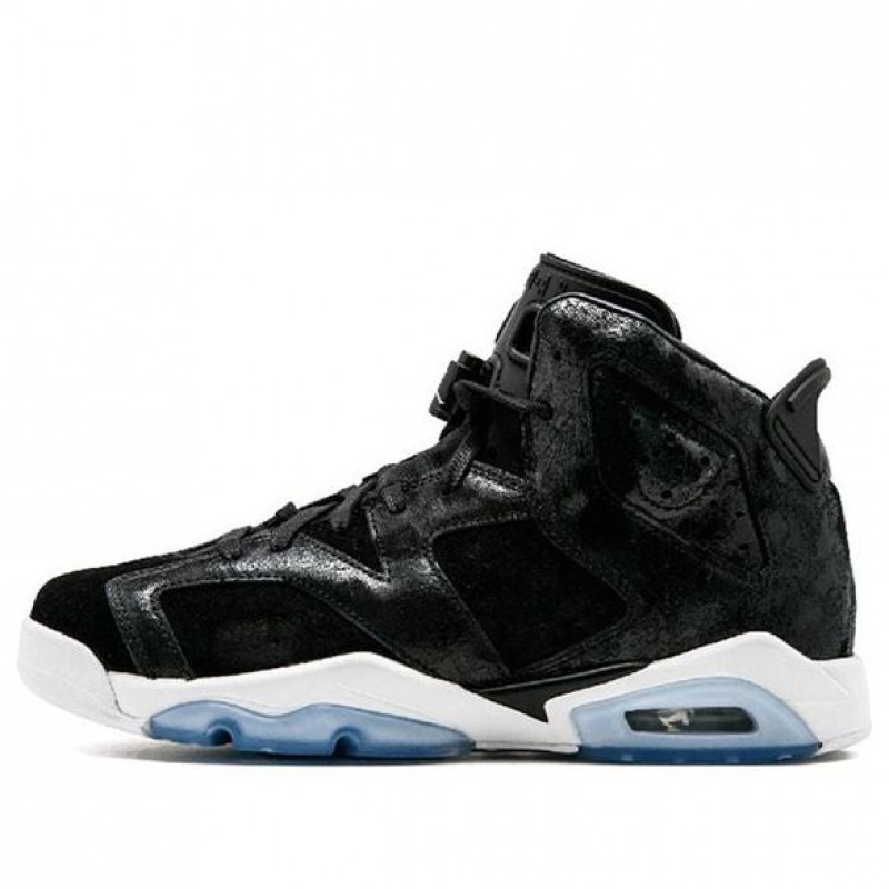 Air Jordan 6 Retro PREM HC GG Heiress - Black Suede 881430-029