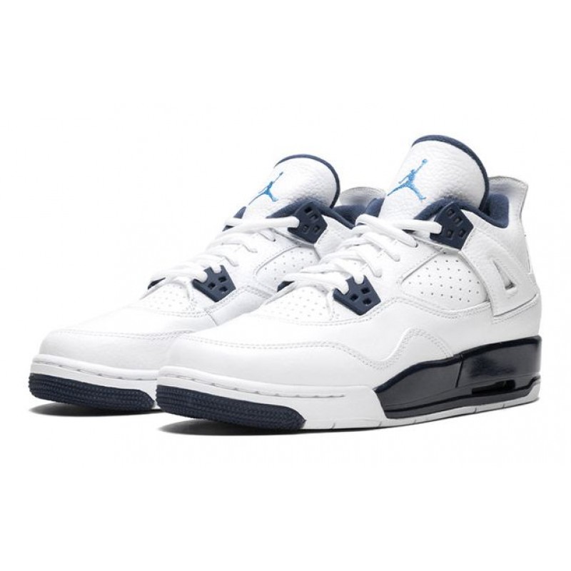 Air Jordan 4 Retro BG Legend Blue 408452-107