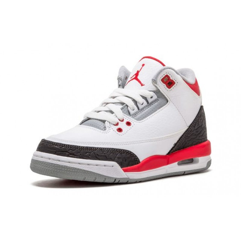 Air Jordan 3 Retro GS Fire Red 398614-120