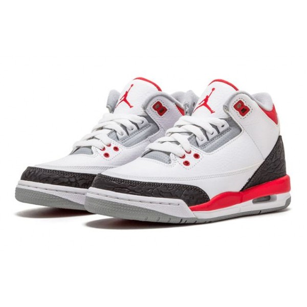 Air Jordan 3 Retro GS Fire Red 398614-120