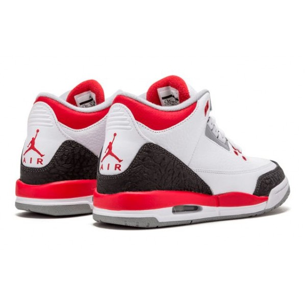 Air Jordan 3 Retro GS Fire Red 398614-120