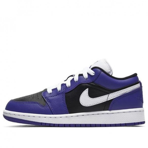 Air Jordan 1 Low'Black Court Purple' GS Court Purple/White/Black 553560-501