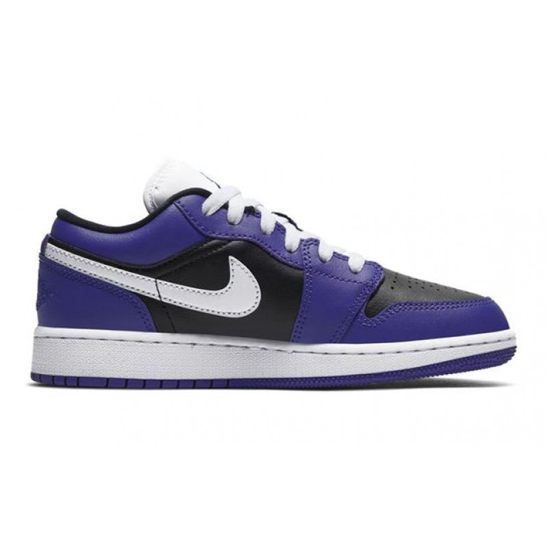 Air Jordan 1 Low'Black Court Purple' GS Court Purple/White/Black 553560-501