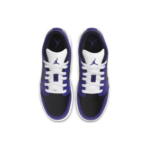 Air Jordan 1 Low'Black Court Purple' GS Court Purple/White/Black 553560-501