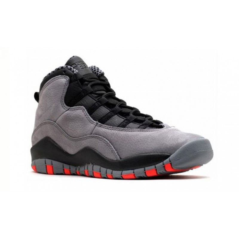 Air Jordan 10 Retro GS Cool Grey Infrared 310806-023