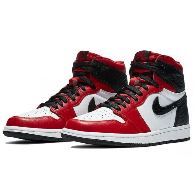 Womens WMNS Air Jordan 1 High OG Satin Snake Chicago CD0461-601