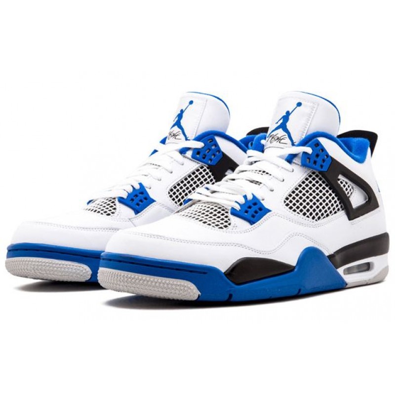 Air Jordan 4 Retro White - Motorsports 308497-117