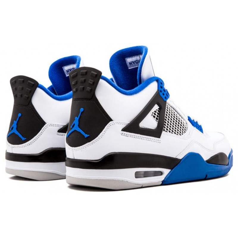 Air Jordan 4 Retro White - Motorsports 308497-117