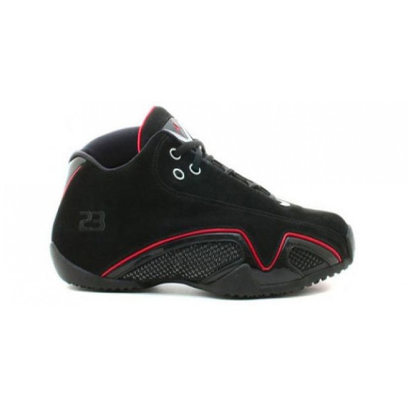 Air Jordan 21 OG Low 'Bred' Black/Metallic Silver/Varsity Red 313529-002