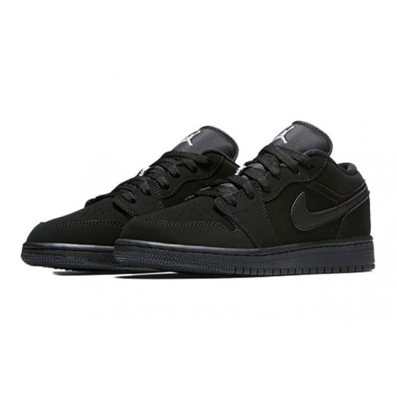 Air Jordan 1 Low GS Black 553560-019