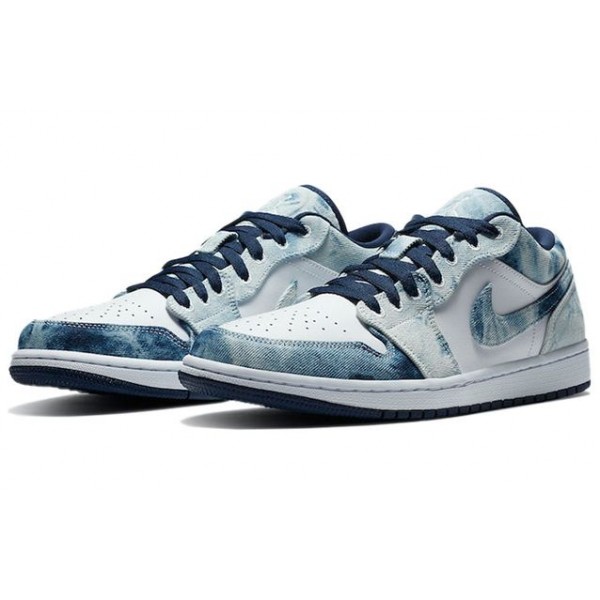 Air Jordan 1 Low SE Washed Denim CZ8455-100