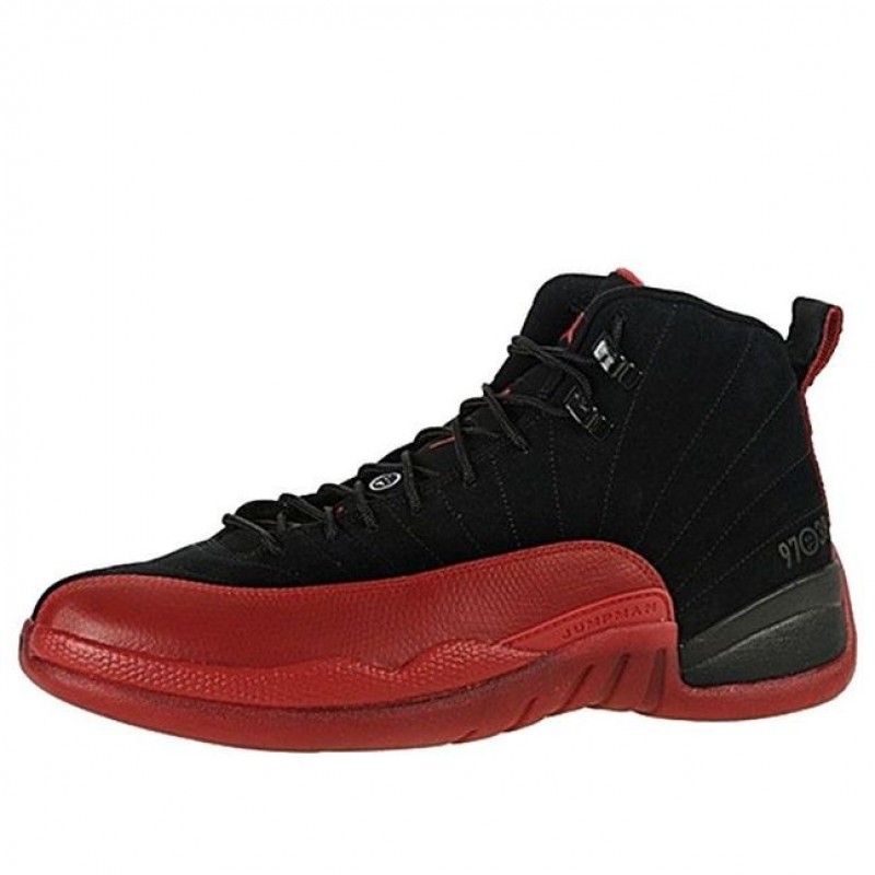 Air Jordan 12 Retro 'Flu Game' 2009 Black/Varsity Red 130690-065