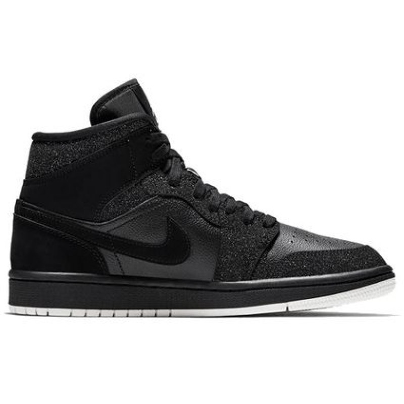 Womens WMNS Air Jordan 1 Mid Black BQ6472-001