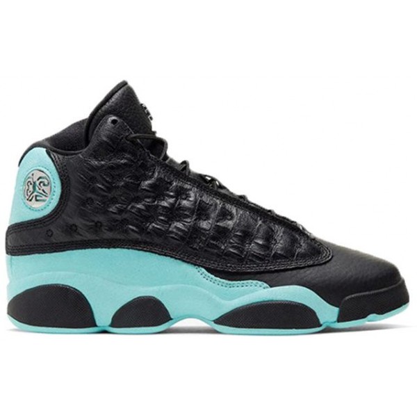 Air Jordan 13 Retro GS Black Island Green 884129-030