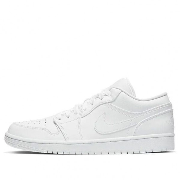 Air Jordan 1 Low Triple White 553558-126