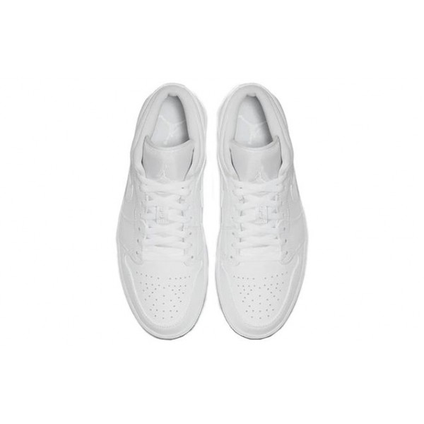 Air Jordan 1 Low Triple White 553558-126