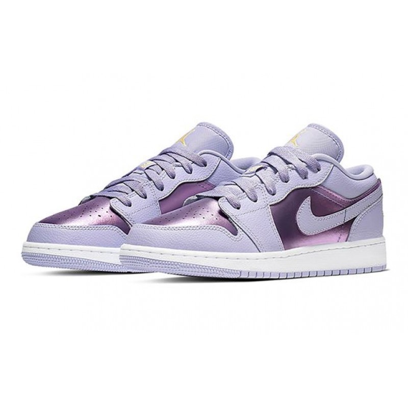 Air Jordan 1 Low'Oxygen Purple' GS Oxygen Purple/Oxygen Purple 554723-505