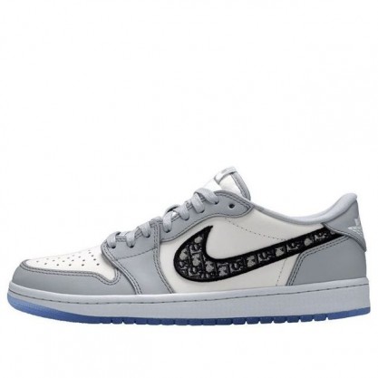 Nike Dior x Air Jordan 1 Low Wolf Grey/Sail/Photon Dust/White CN8608-002