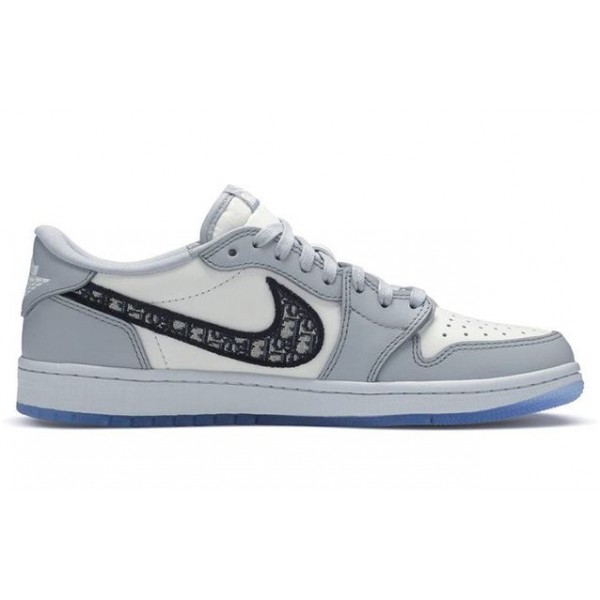 Nike Dior x Air Jordan 1 Low Wolf Grey/Sail/Photon Dust/White CN8608-002