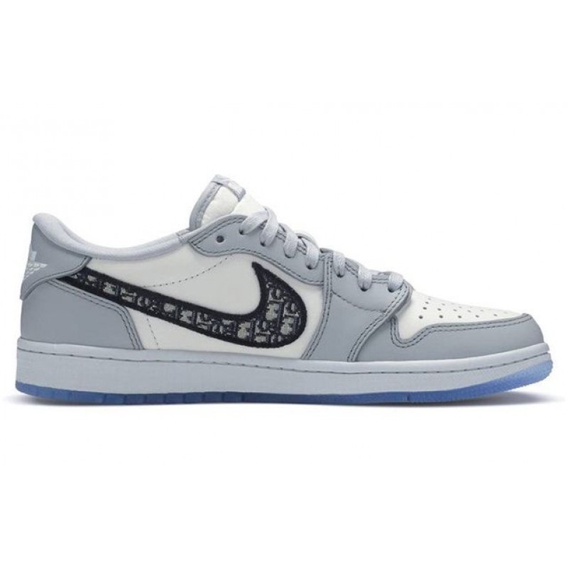 Nike Dior x Air Jordan 1 Low Wolf Grey/Sail/Photon Dust/White CN8608-002