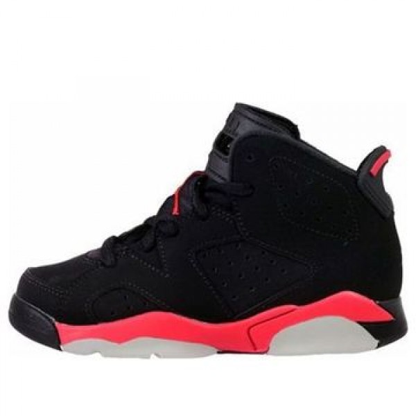 Air Jordan 6 Retro BP 'Infrared' 2014 Black/Infrared 23-Black 384666-023