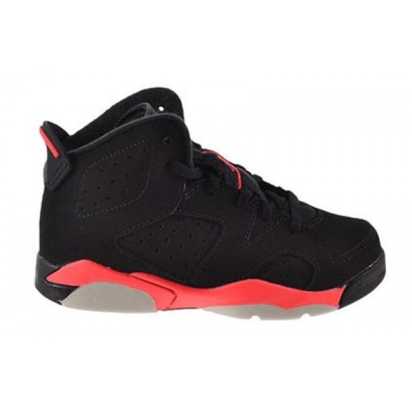 Air Jordan 6 Retro BP 'Infrared' 2014 Black/Infrared 23-Black 384666-023