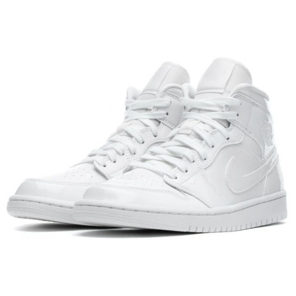 Womens WMNS Air Jordan 1 Mid White BQ6472-111