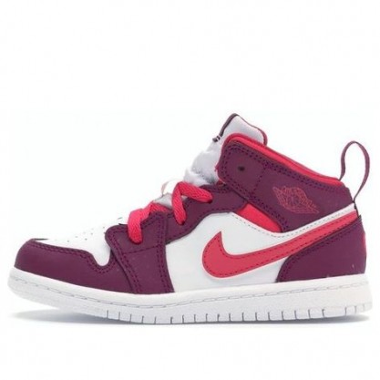 Air Jordan 1 Mid True Berry Rush Pink TD 644507-661