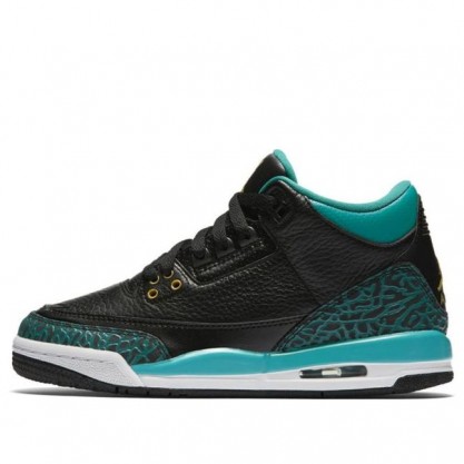 Air Jordan 3 Retro GG Black Rio Teal 441140-018