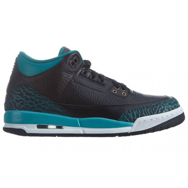 Air Jordan 3 Retro GG Black Rio Teal 441140-018