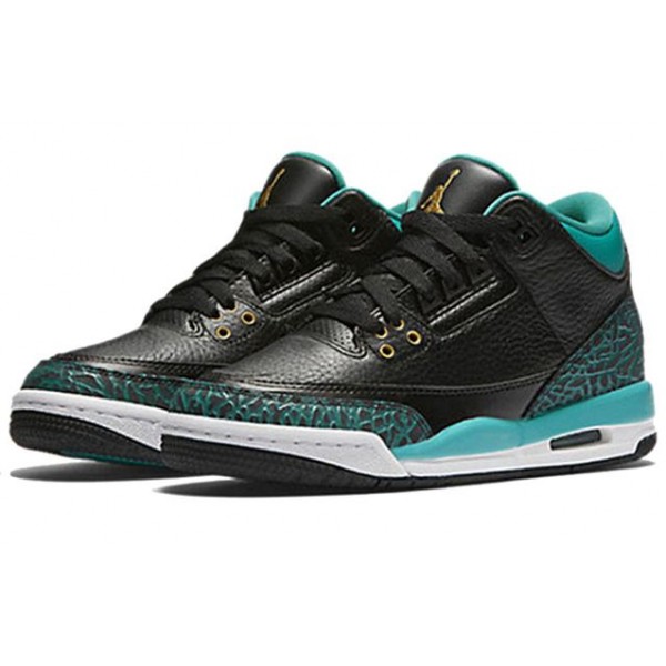 Air Jordan 3 Retro GG Black Rio Teal 441140-018