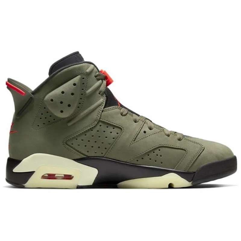 Air Jordan 6 Retro SP Travis Scott - Medium Olive CN1084-200