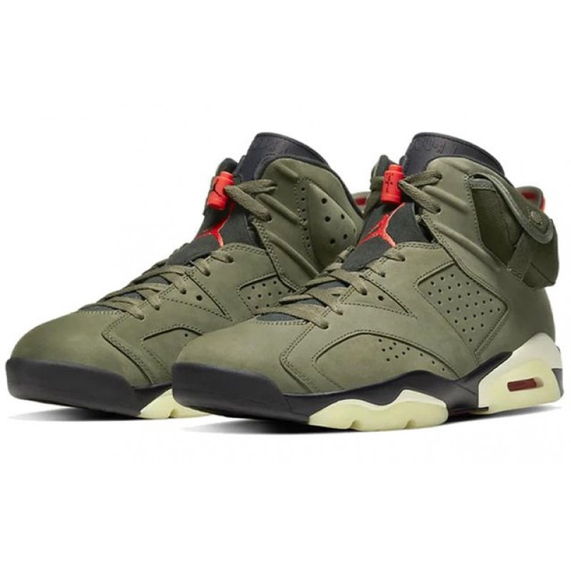 Air Jordan 6 Retro SP Travis Scott - Medium Olive CN1084-200