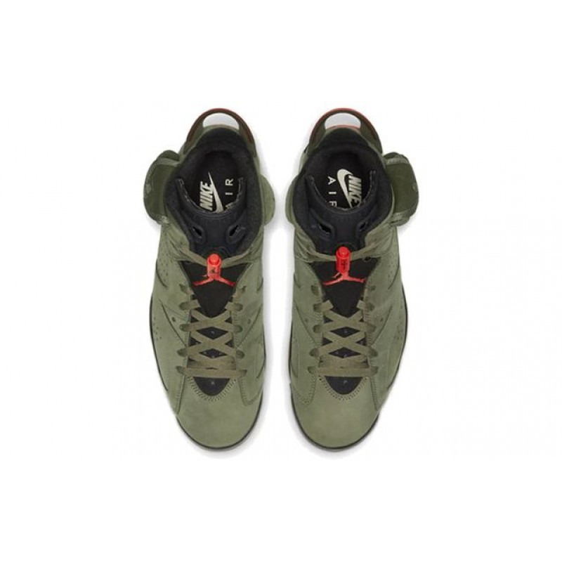 Air Jordan 6 Retro SP Travis Scott - Medium Olive CN1084-200