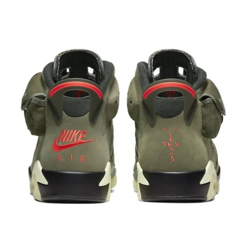 Air Jordan 6 Retro SP Travis Scott - Medium Olive CN1084-200