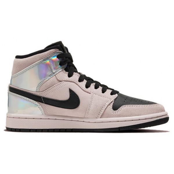 Womens WMNS Air Jordan 1 Mid Iridescent BQ6472-602