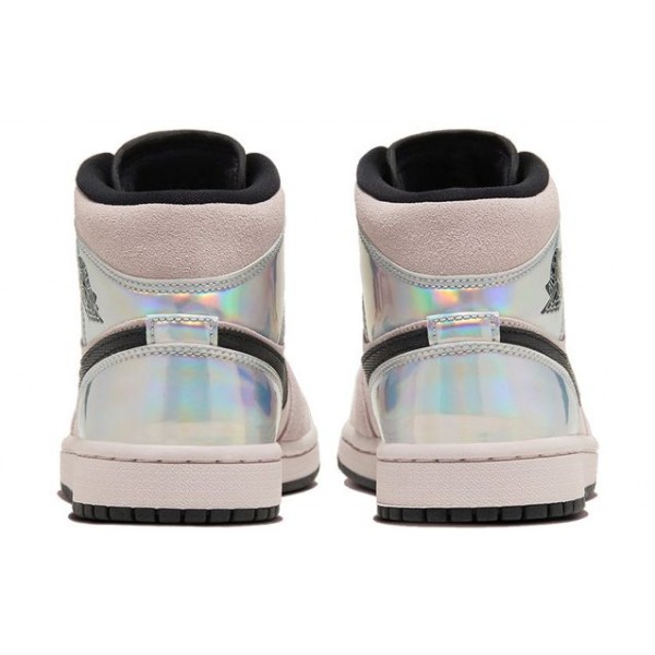 Womens WMNS Air Jordan 1 Mid Iridescent BQ6472-602