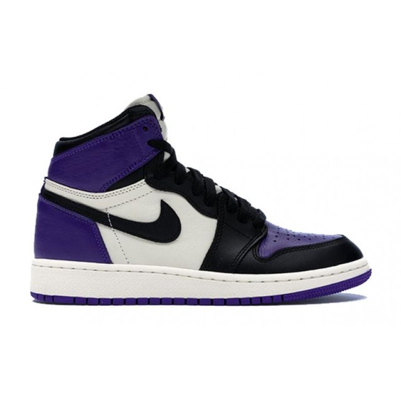 Air Jordan 1 Retro High OG GS Court Purple 575441-501