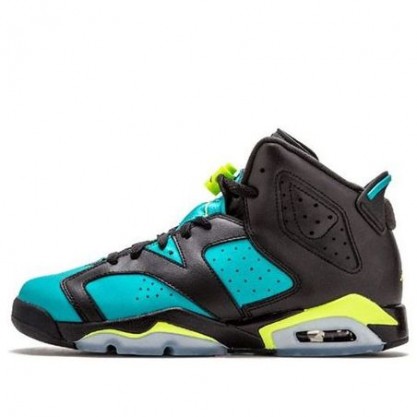 Air Jordan 6 Retro GG Black Turbo Green 543390-043