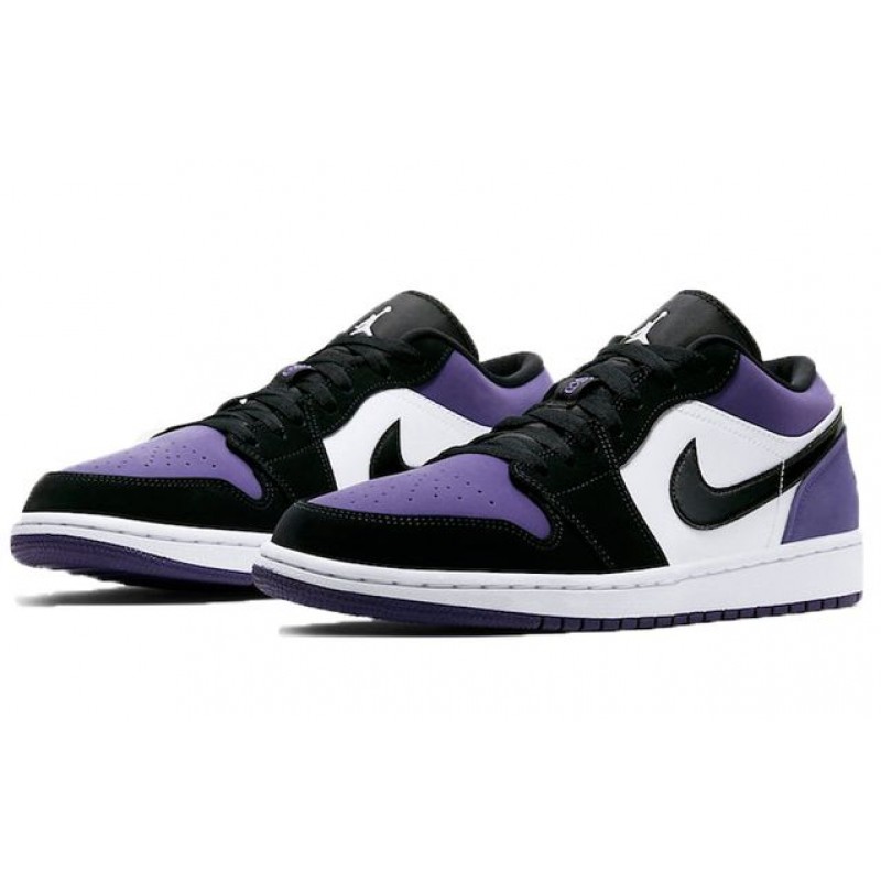 Air Jordan 1 Low Court Purple 553558-125