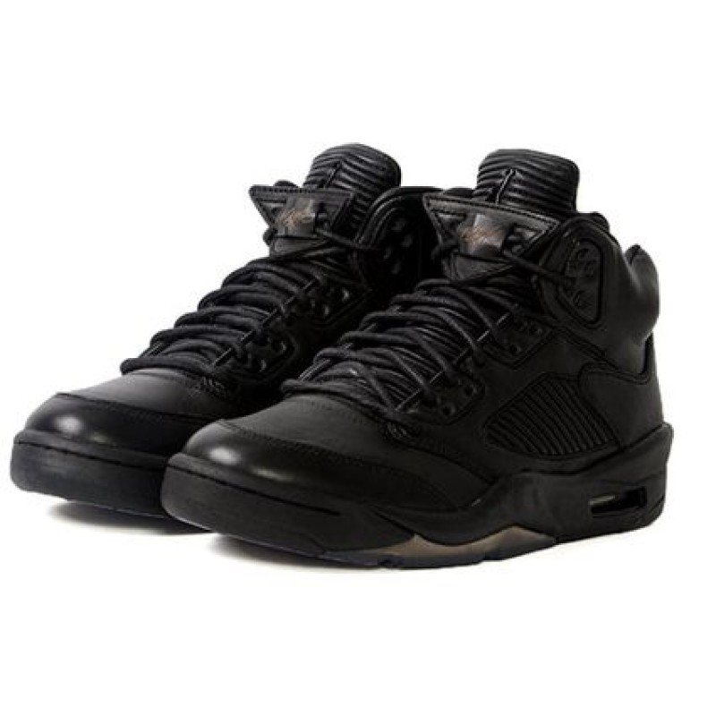 Air Jordan 5 Retro PREM Triple Black 881432-010