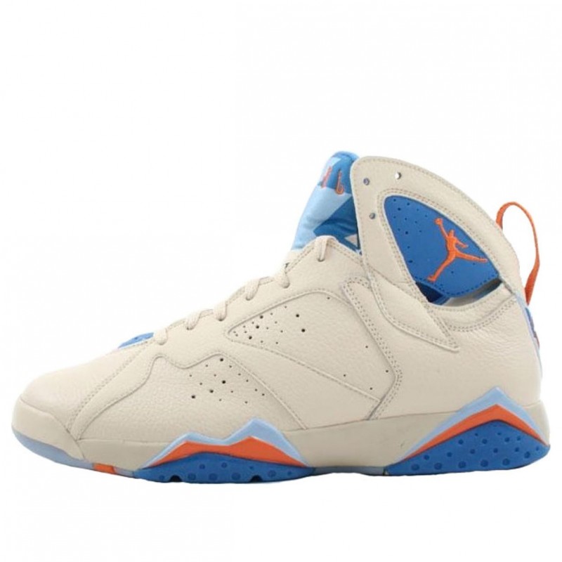 Air Jordan 7 Retro 'Pacific Blue' Pearl White/Bright Ceramic-Pacific Blue 304775-281