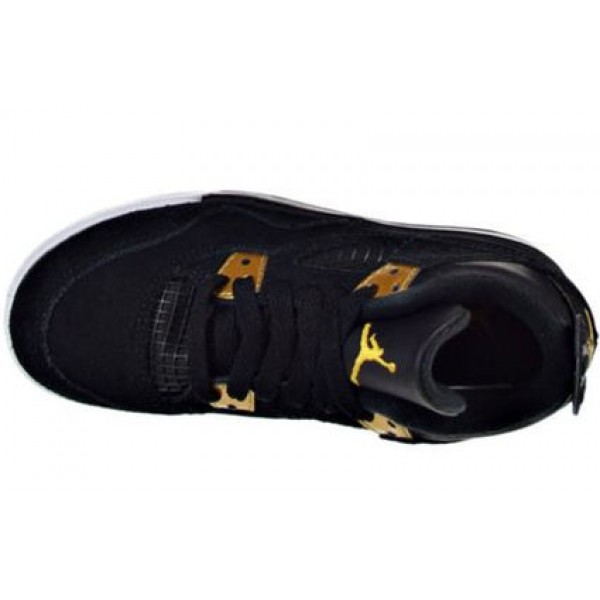 Air Jordan 4 Retro PS 'Royalty' black/gold/white 308499-032