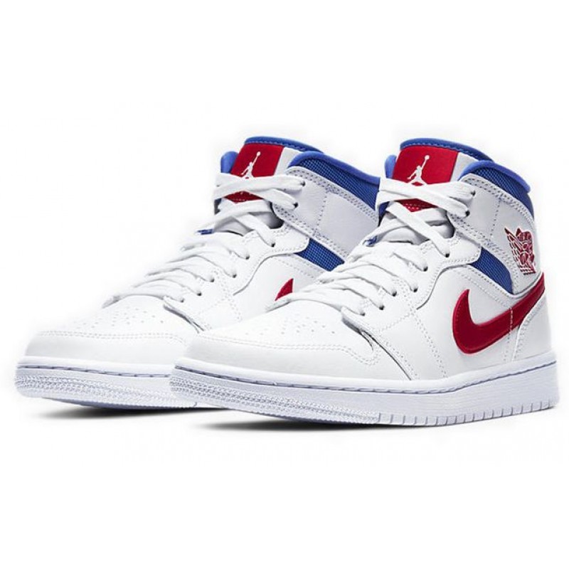 Womens WMNS Air Jordan 1 Mid USA USA BQ6472-164